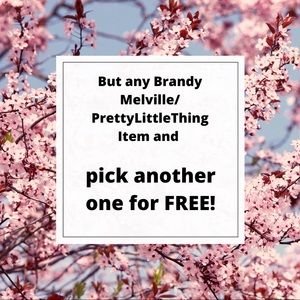 BUY ONE GET ONE FREE